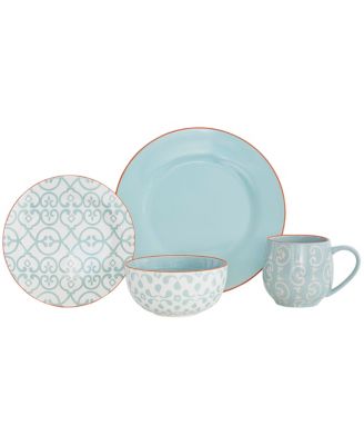 Baum - Alara Mint 16 Piece Dinnerware Set