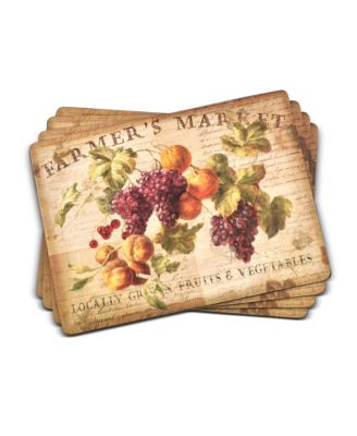 Pimpernel - Abundant Fall Placemats, Set of 4