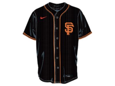 Nike - San Francisco Giants Men's Official Blank Replica Jersey