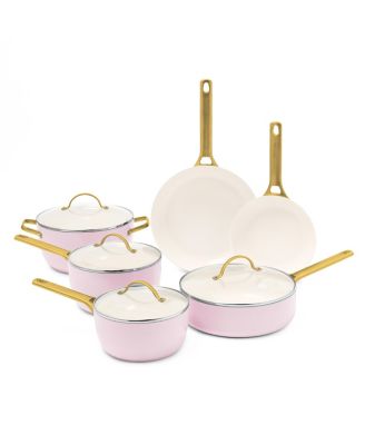 GreenPan - Greenpan Padova Reserve 10-Pc. Ceramic Nonstick Cookware Set