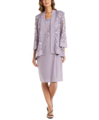 R & M Richards - Dress and Soutache Jacket