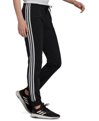 adidas - Women's Essentials Warm-Up Tapered 3-Stripes Track Pants
