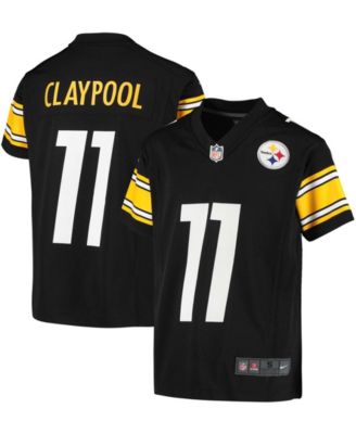 Nike - Youth Chase Claypool Black Pittsburgh Steelers Game Jersey