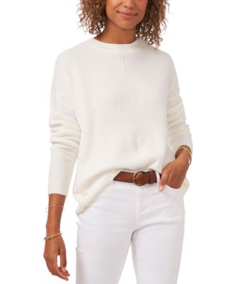 Vince Camuto - Long Sleeve Extend Shoulder Sweater