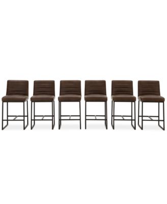 Furniture - Lonnor 6-Pc Chair Stool Set, Created for Macy's