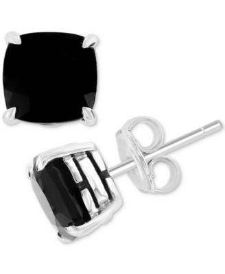 EFFY Collection - Onyx Cushion Stud Earrings in Sterling Silver