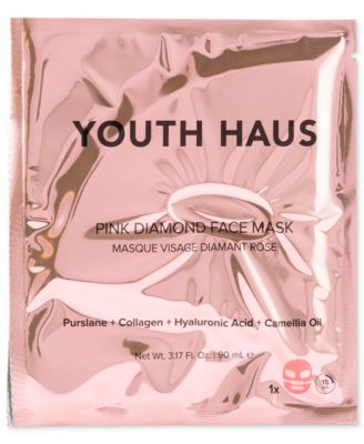 Skin Gym - Youth Haus Pink Diamond Face Mask, Single