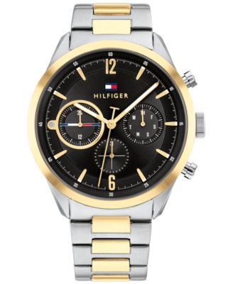 Tommy Hilfiger - Men's Two-Tone Stainless Steel Bracelet Watch 44mm