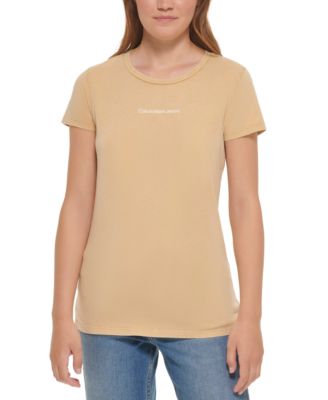 Calvin Klein Jeans - Women's Cotton Iconic Logo T-Shirt