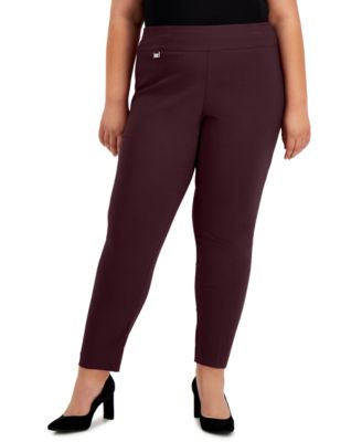 Alfani - Plus Size Pants, Modern Skinny Pull-On