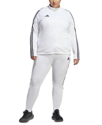 adidas - Plus Size Tiro 23 Track Jacket & Tiro 23 League 3-Stripes Track Pants