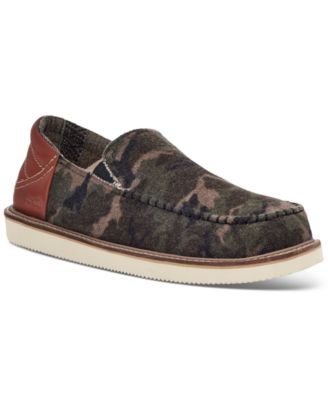 Sanuk - Men's Cozy Vibe Low SM Camouflage Collapsible Heel Slippers