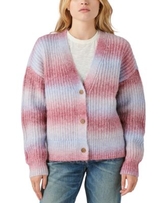 Lucky Brand - Women's Ombr&eacute;-Knit Cardigan