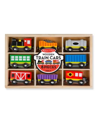 Melissa and Doug - Wooden Train Cars & Pieces
