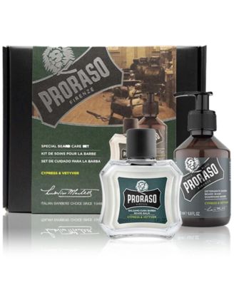 Proraso - 2-Pc. Beard Care Set For New Or Short Beards - Cypress & Vetyver Scent