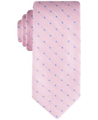 Tommy Hilfiger - Men's Linen Dot Tie