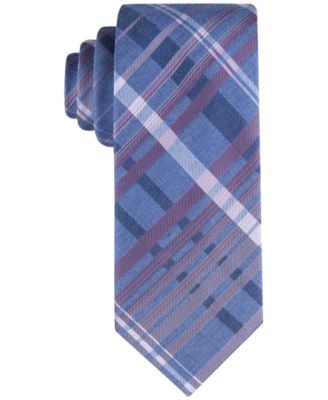 Calvin Klein - Men's Large Ombre Grid Tie