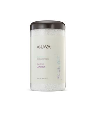 Ahava - Mineral Bath Salt Calming Lavender, 32 oz