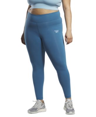 Reebok - Women's Identity Training Pull-On Logo Leggings x