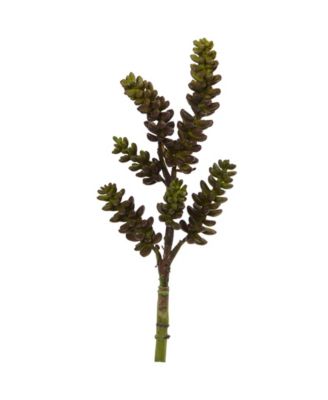 Nearly Natural - 13" Succulent Artificial Flower, Set of 12