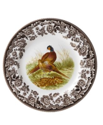 Spode - Woodland by  Pheasant Salad Plate