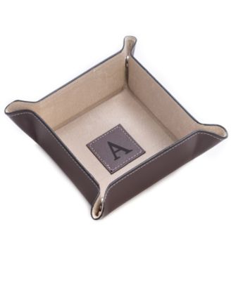 Bey-Berk - Brown Leather Snap Valet