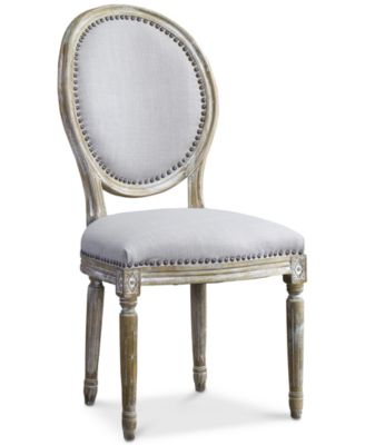 Furniture - Baxton Studio Bordon Round French Accent Chair, Direct Ship
