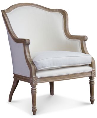 Furniture - Karine French Accent Chair, Direct Ship