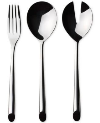 Nambé - "Frond" 3-Piece Place Setting