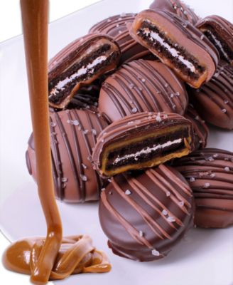 Chocolate Covered Company - 12-pc. Sea Salt Chocolate Oreo Gift Set