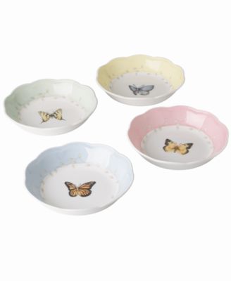 Lenox - "Butterfly Meadow" Fruit Dishes, Set of 4