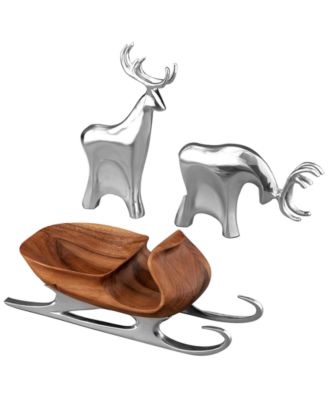 Nambé - Christmas Sleigh with Reindeer