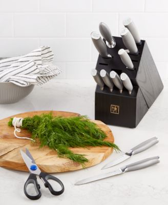 J.A. Henckels - Modernist 13-Pc. Knife Block Set