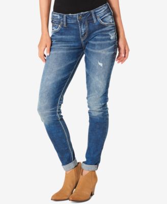 Silver Jeans Co. - Mid Rise Girlfriend Jeans