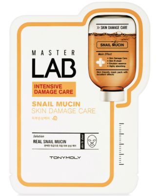 TONYMOLY - Master&nbsp;Lab&nbsp;Snail Mucin Skin Damage Care Sheet Mask