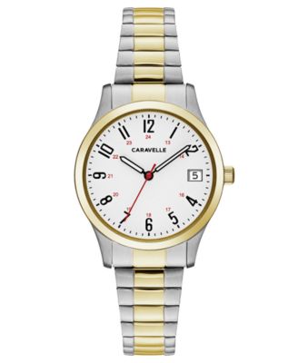 Caravelle - Women's Two-Tone Stainless Steel Bracelet Watch 30mm