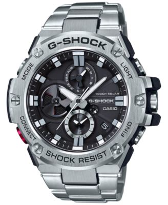 G-Shock - Men's Stainless Steel Bracelet Watch 53.8mm