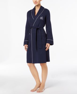 Lauren Ralph Lauren - Short Quilted Shawl Collar Robe