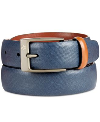 Original Penguin - Men's Sun Tanned Leather Belt