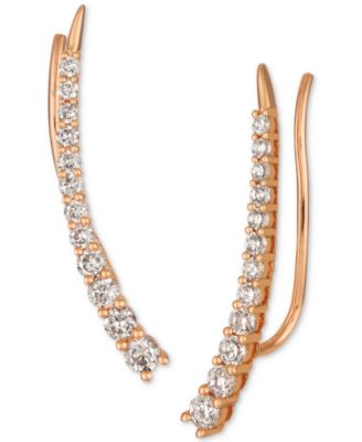 Le Vian - Diamond Climber Earrings (5/8 ct. t.w.) in 14k Rose Gold