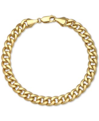 Macy's Brand - Cuban Chain Bracelet in 14k Gold