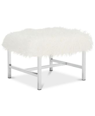 Safavieh - Alyena Square Bench, Quick Ship