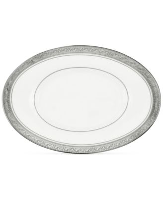 Noritake - Crestwood Platinum Butter/Relish Tray