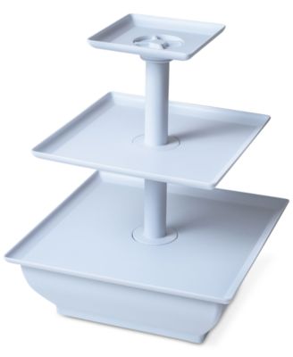 Trademark Global - Three Tier Cupcake Dessert Stand Tray by Chef Buddy