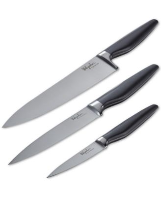 Ayesha Curry - 3-Pc. Japanese Steel Cooking Knife Set