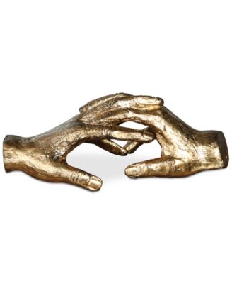 Uttermost - Hold My Hand Gold Sculpture
