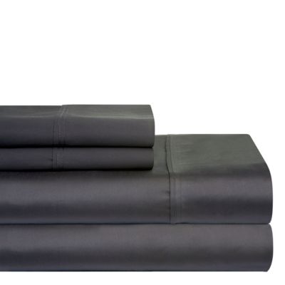 Pointehaven - 400 Thread Count Deep Fitted Sheet Set - Full