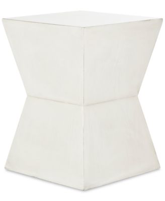Safavieh - Lotem Curved Square Accent Table, Quick Ship