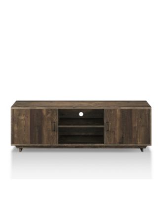Furniture of America - 62" Rustic TV Stand