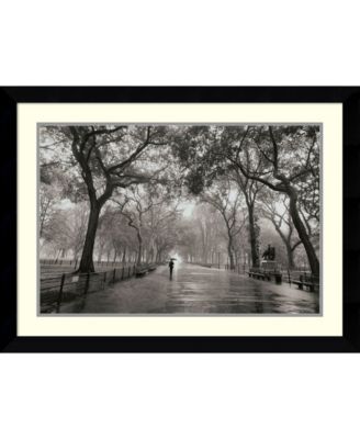 Amanti Art - Poet's Walk 35x26 Framed Art Print